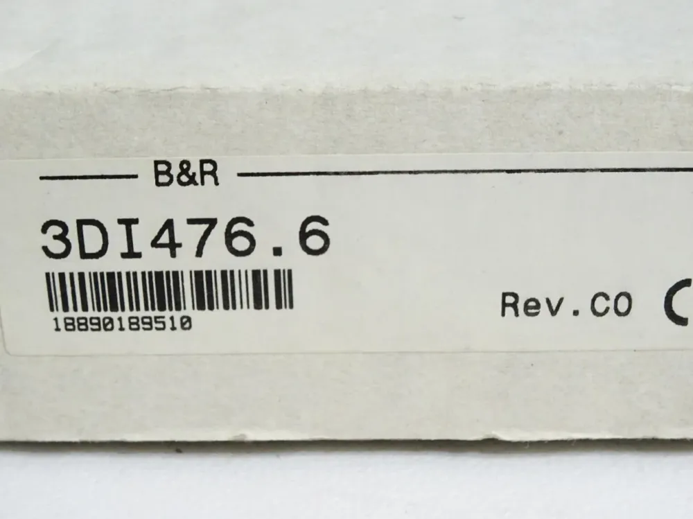 B&R 3DI476.6 Rev.C0 2005 Digitales Eingangsmodul / Neu OVP