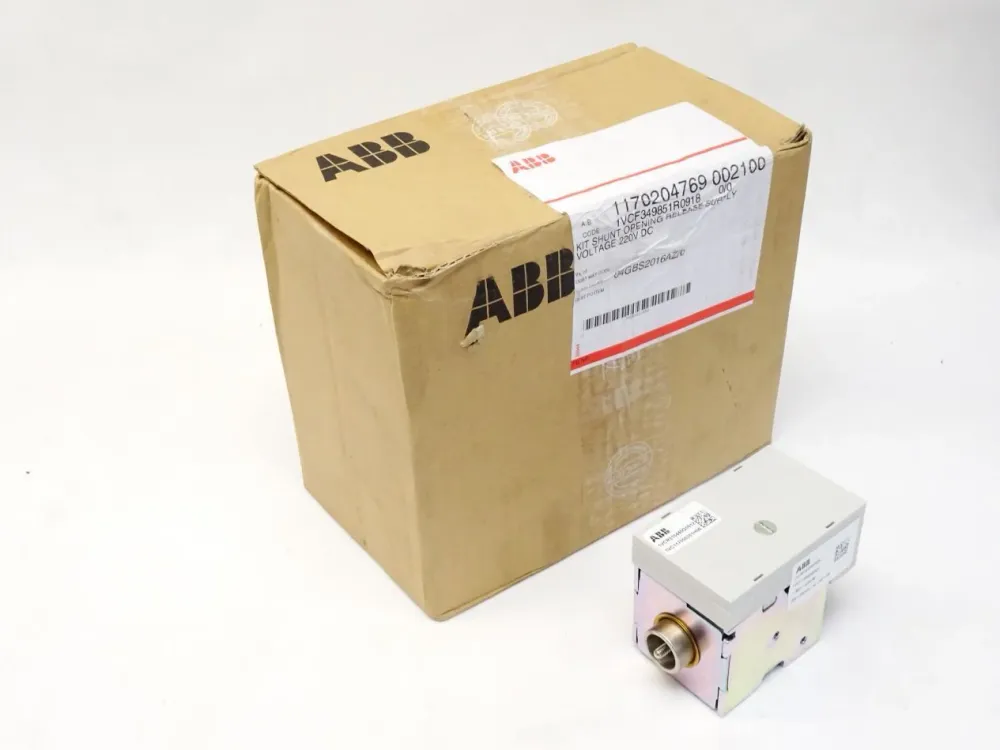 ABB Shunt Opening Release Supply / 1VCF349851R0918 / Inhalt : 8 Stück / Neu OVP