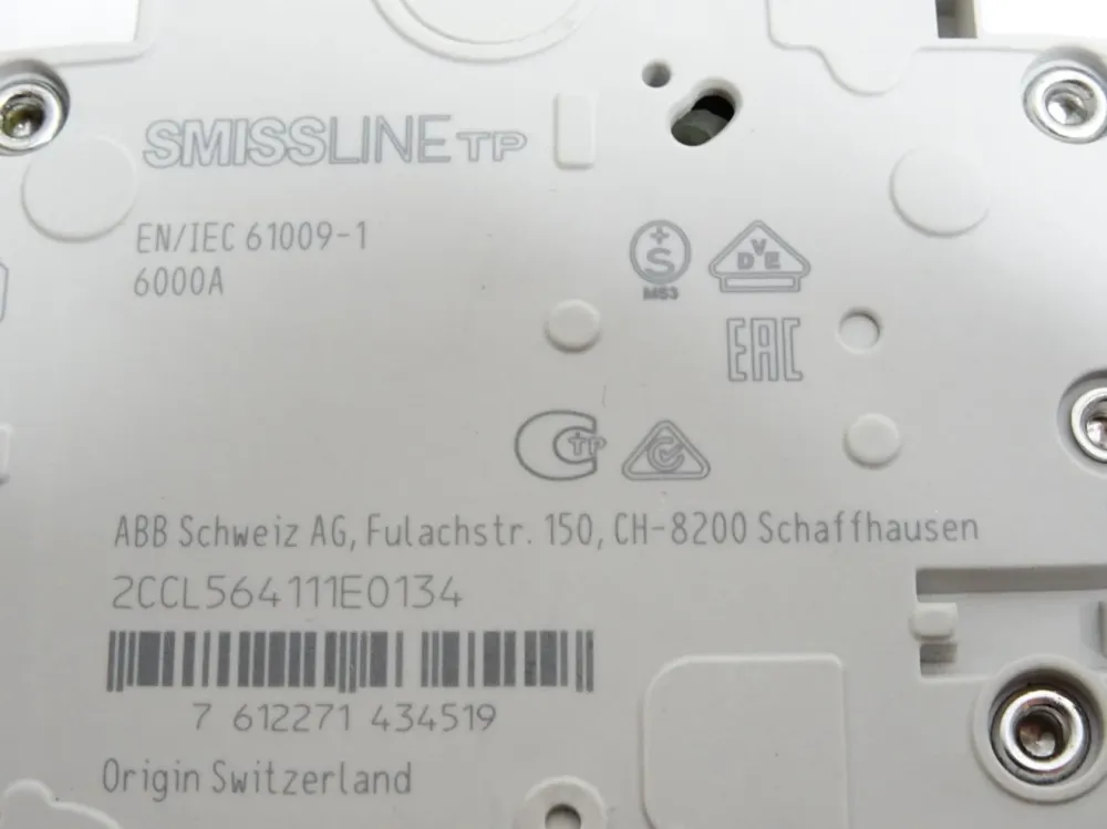 ABB Smissline 2CCL564111E0134 FS403 E C13 FI-Schutzschalter