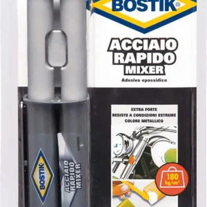 ADESIVO 'ACCIAIO RAPIDO MIXER' ml. 24 Bostik