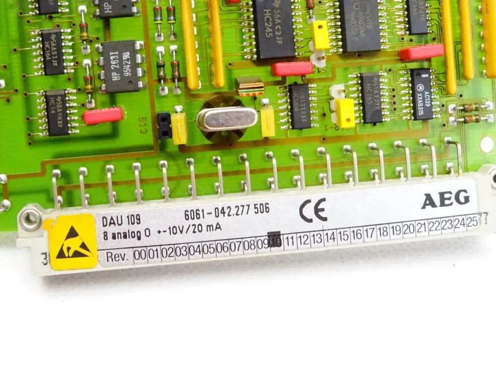 AEG DAU109 6061-042.277506 8 Analog Ouptuts