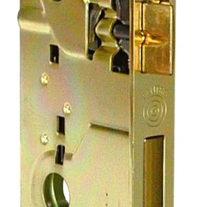 Agb Serratura Legno Centro Inf. 2M+S Art. B01024 E. Mm. 50 - F. Mm. 22 F/Ottonato