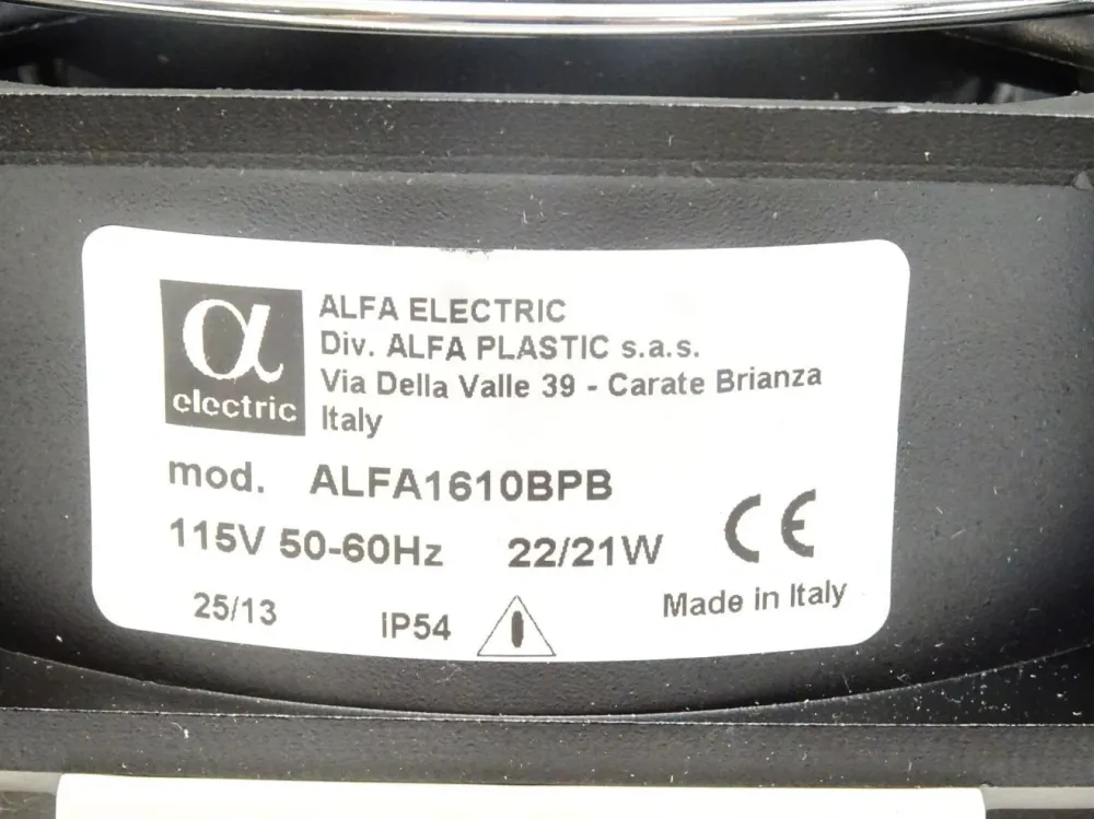 Alfa electric Lüfter ALFA1610BPB 22/21W / Neu OVP