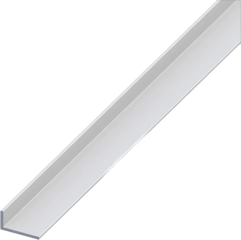 Alfer PROFILO ANGOLARE ALLUMINIO (lati disuguali) Argento Satinato mm. 15x10x1 mt. 2