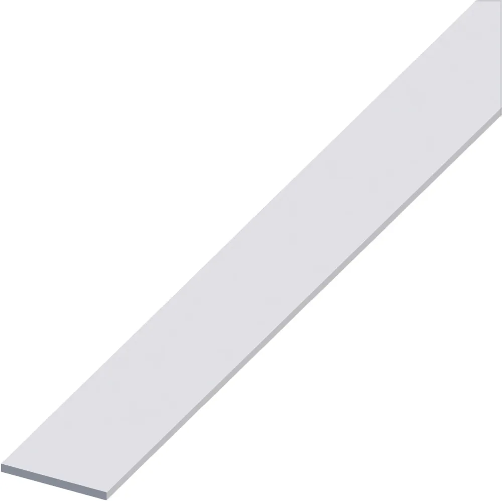Alfer PROFILO BARRA PIATTA ALLUMINIO Argento Satinato mm. 15x2 mt. 1