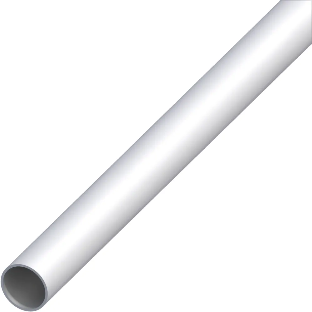 Alfer PROFILO TUBO TONDO ALLUMINIO Argento Satinato Ø mm. 12x1 mt. 2