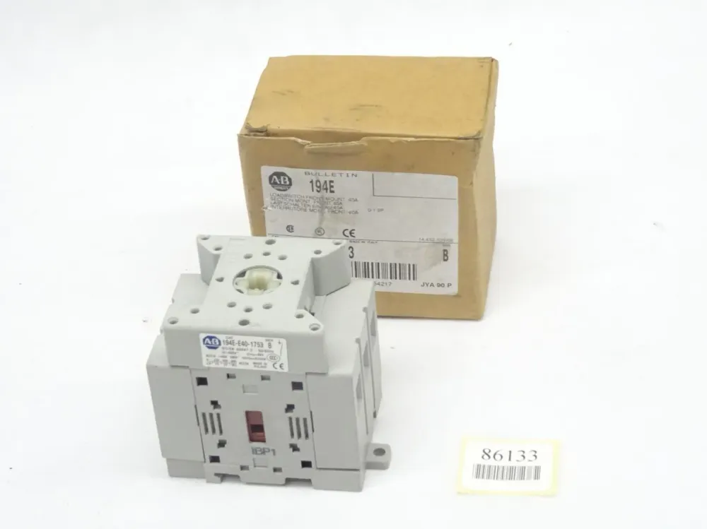 Allen Bradley 194E-E40-1753 Lastschalter Einbau 40A / Neu OVP