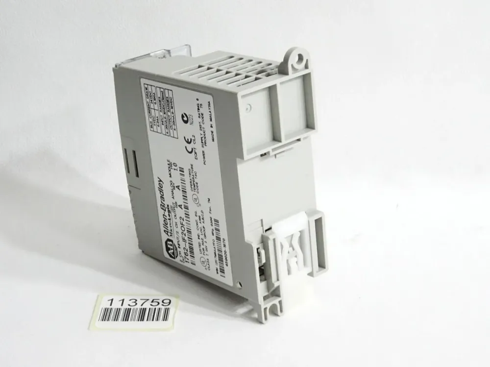 Allen Bradley MicroLogix 1200 1762-IF2OF2 Output Analog Module