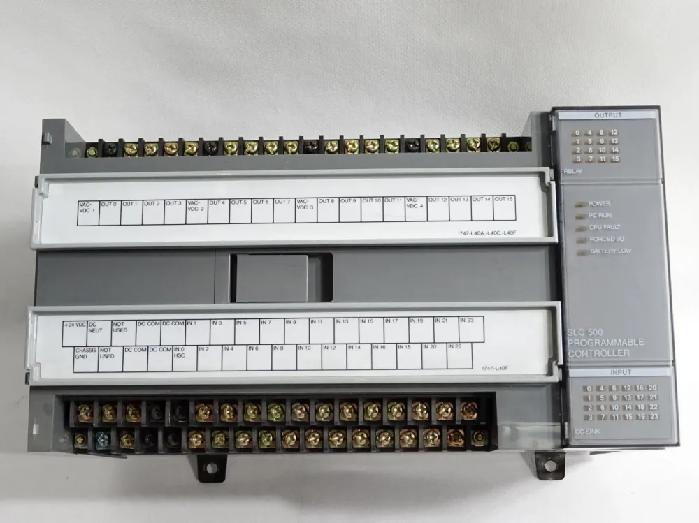 Allen Bradley SLC500 Processor Unit 40 I/O 1747-L40F