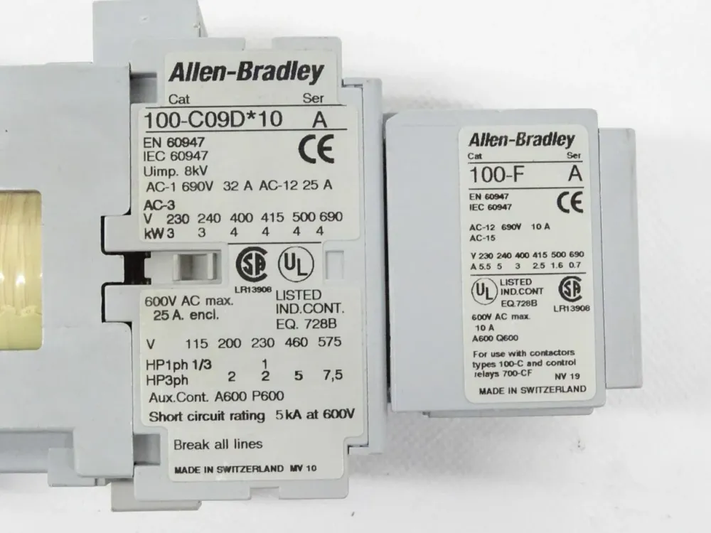 Allen-Bradley 100-C09D*10 / 100-C09D / 100-F