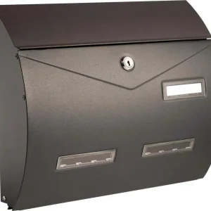 ALUBOX - CASSETTA POSTALE BUSTA LAMIERA VERNICIATA COLORE ARGENTO