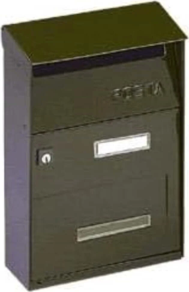 ALUBOX - CASSETTA POSTALE EFFE T 22x33x11CM GHISA