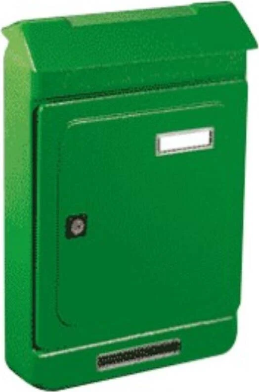 ALUBOX - CASSETTA POSTALE UNO MAXI CM 26x40x7 VERDE***