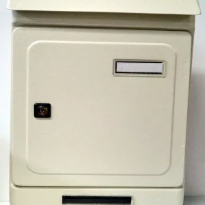 ALUBOX - CASSETTA POSTALE UNO MAXI 26x40x7CM COLOR AVORIO