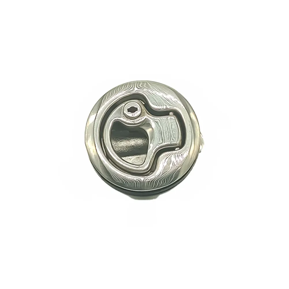 ALZAPAGLIOLO/CHIUSURA INOX 316 C/CHIAVE D.60MM