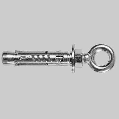 Ancorante Acciaio Con Occhiolo Cl. 8.8 - Tam 10.O C/Occhiolo Ø15 P.80 L.69 Sp.13 - 1 Confezioni - Fischer