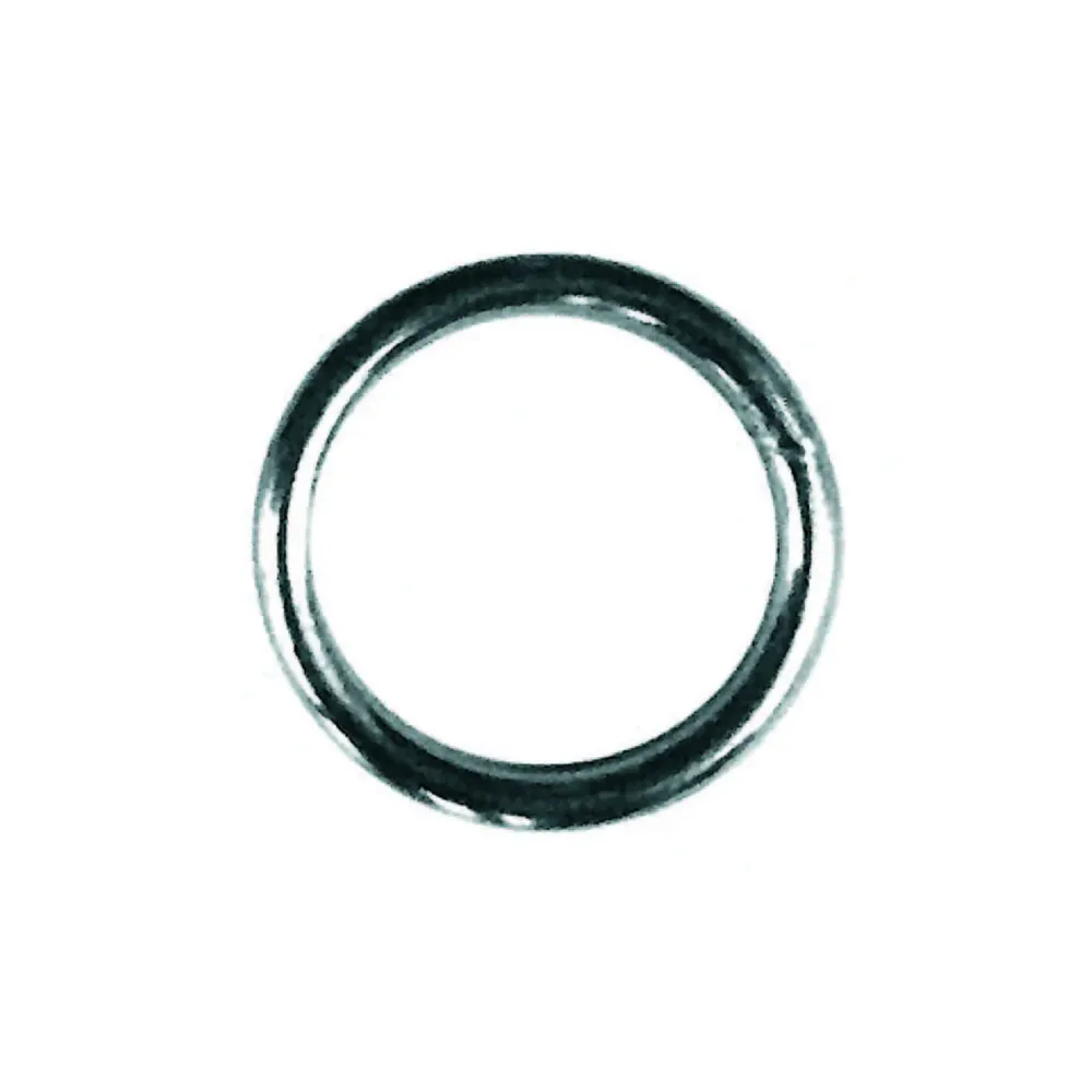 Anello Acciaio Zincato - n°27 filo ø mm.8 - ø mm.40 interno - 10 pz