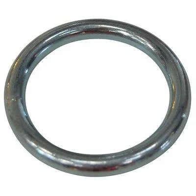Anello Tondo Zincato - Mm 6 D.Mm 35- 50 Pezzi