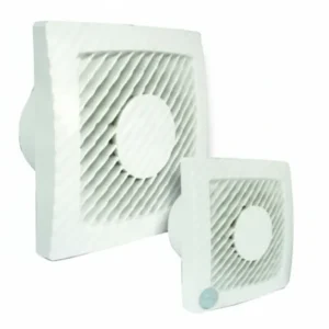 Aspiratore Elettrico Da Parete Assiale 15W Apertura Fissa Ø Mm.100 Di Foro, Portata Aria 110Mc/H, Art:L100 Lux