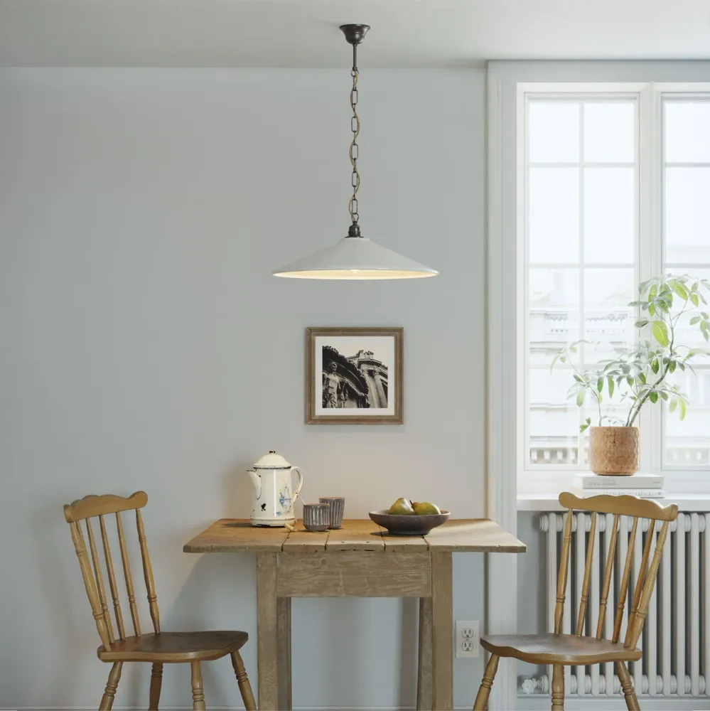 Asta filettata con gancio saldato per lampadari catena - Lunghezza 85 mm (M10x1)