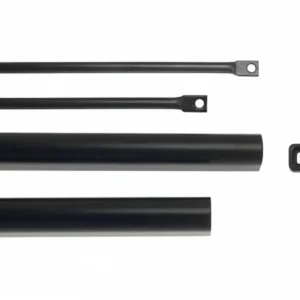 Aste E Coperture Verniciate Nere 94100205 Per Maniglione Antipanico Per Porte Altezza Max Mm.2400 (94100205) Iseo