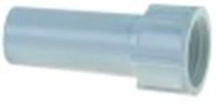 attacco per tubo dritta plastica l 60mm diametro 20mm