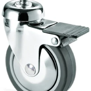 Avo RUOTA GIREVOLE PER MOBILI+FRENO art.220CBISB mm. 40-perno M8x30