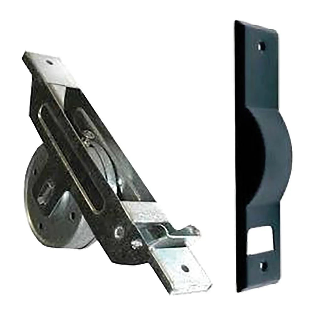 Avvolgitore Automatico Semincasso Mt 6 Interasse 165 - Placca Nera