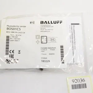 Balluff Photoelectric Sensor BOS01C5 BOS 18M-PA-LH23-S4 / Neu OVP