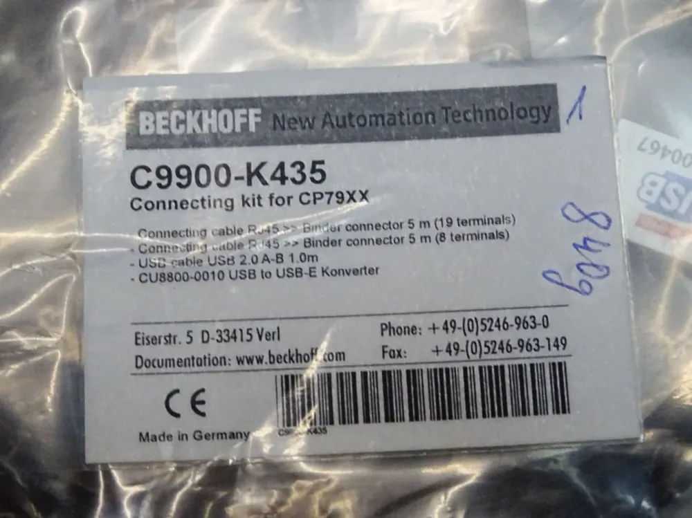 Beckhoff CP7904-0001-0000 Economy-Control-Panel 24" Touchscreen ohne Tasten / Neu OVP