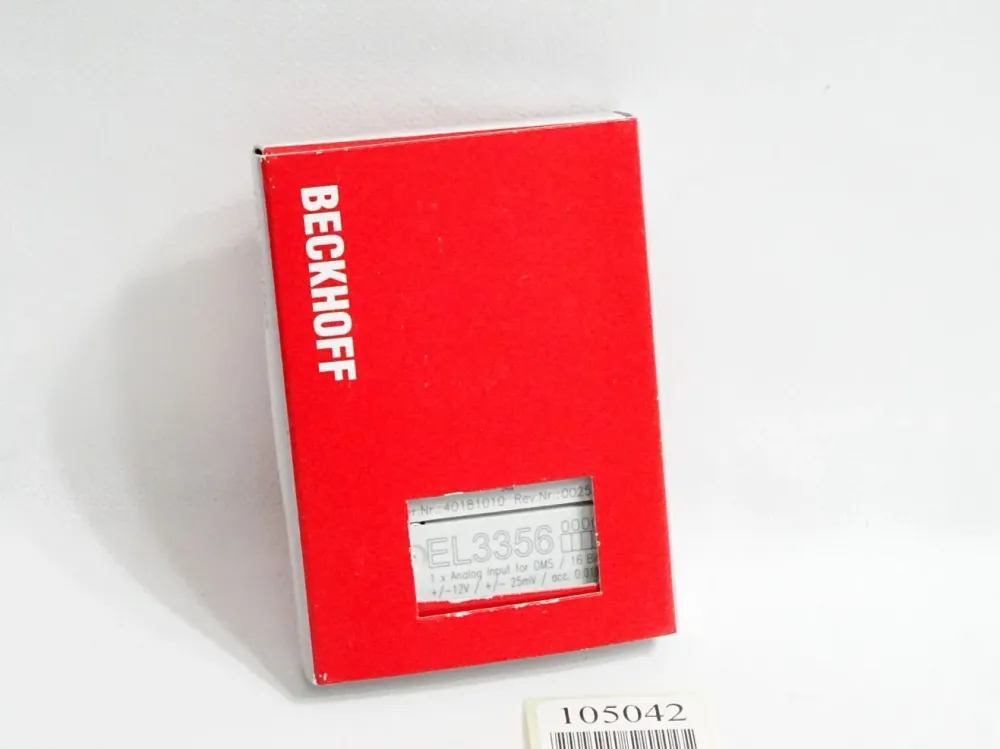 Beckhoff EL3356 analoge Eingangsklemme / Neu OVP