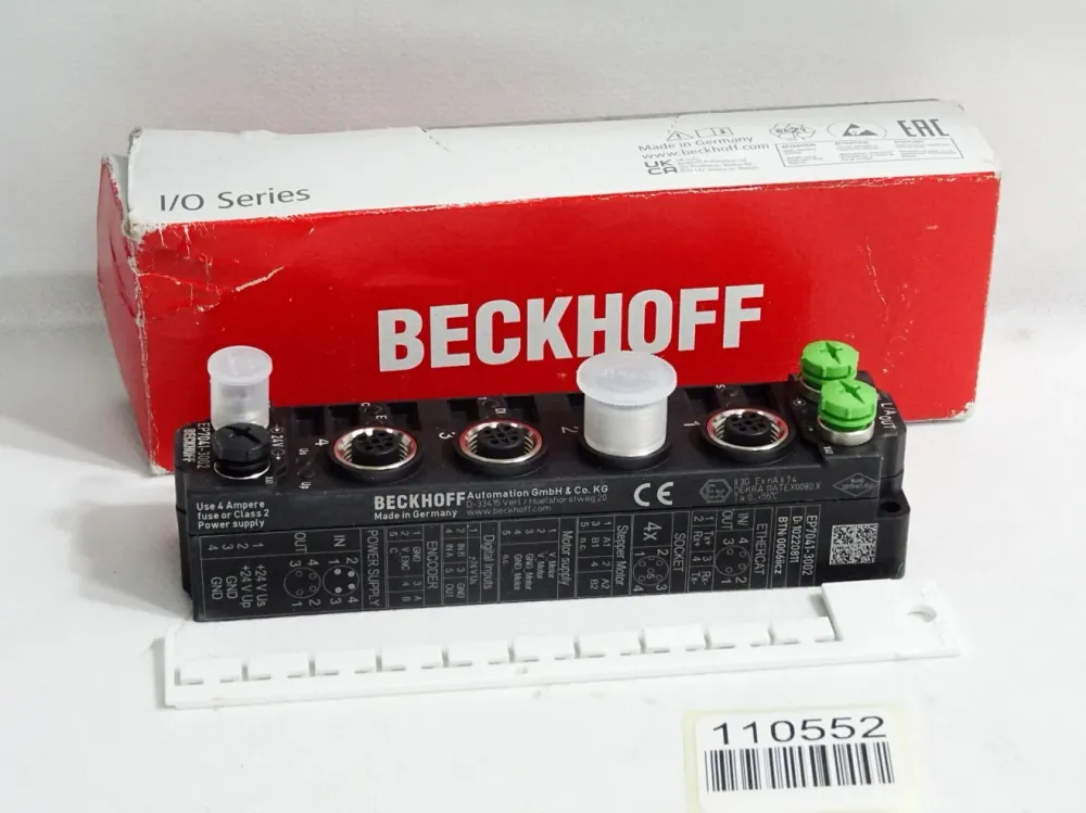 Beckhoff EP7041-3002 EtherCAT Box 1-Kanal-Motion-Interface / Neu OVP