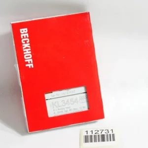 Beckhoff KL3454 0000 analoge Eingangsklemme / Neu OVP versiegelt