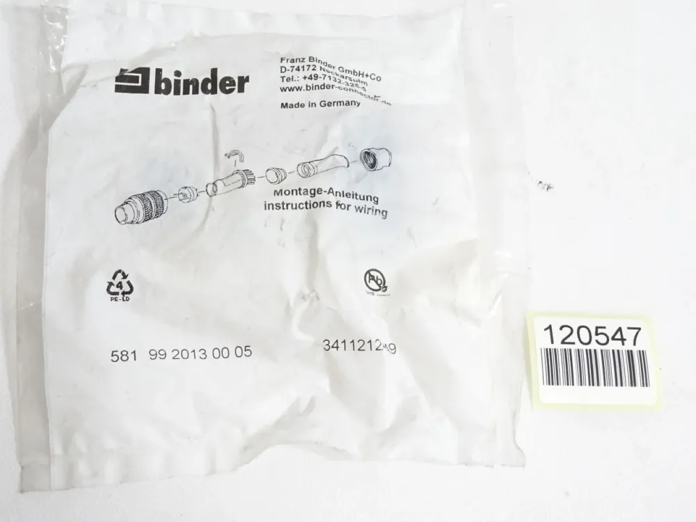 Binder M16 Kabeldose 9920130005 / Neu OVP
