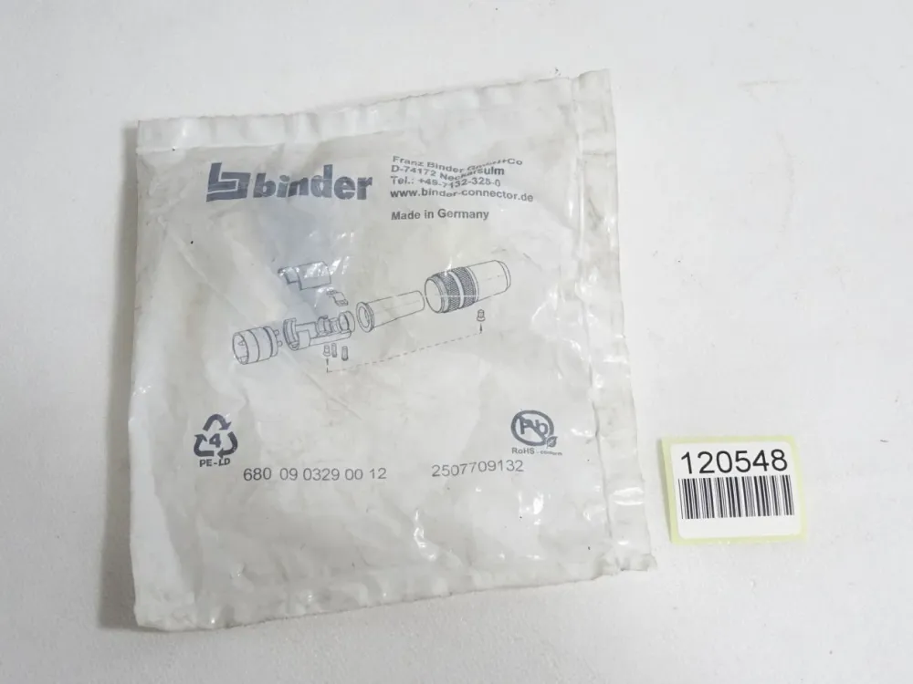 Binder M16 Kabelstecker 0903290012 / Neu OVP