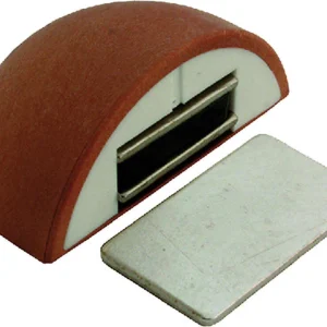 BLOCCAPORTA MAGNETICO mm 52 x 32 - finitura cromo lucido
