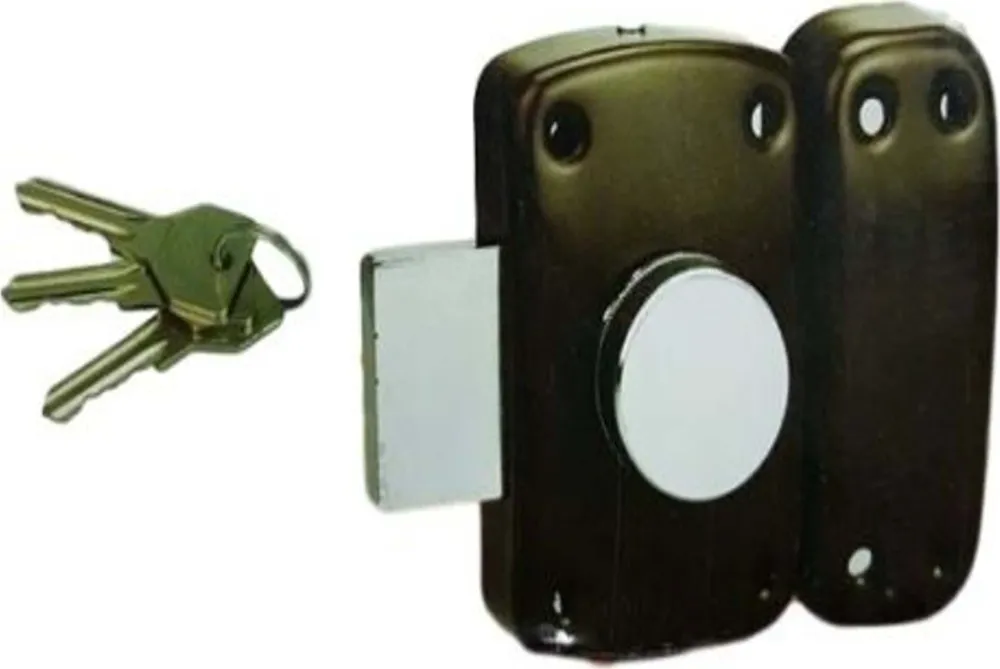 Blocco Serratura Sicurezza Cancello Portone Porta Casa Li-lk458