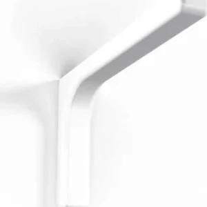 BOLIS ITALIA - COPPIA REGGIMENSOLE LEONARDO CM.18 BIANCO CON VITI