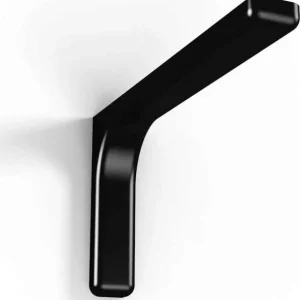 BOLIS ITALIA - COPPIA REGGIMENSOLE LEONARDO CM.18 NERO CON VITI