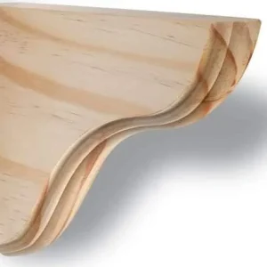 BOLIS ITALIA - 1 REGGIMENSOLA ONDA 22 LEGNO NATURALE