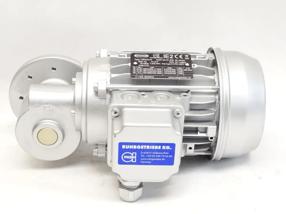 Bonora Getriebemotor HE63C/2 RGM 05-M-290 0.18kW 2730-3280rpm 7:1 / Neu
