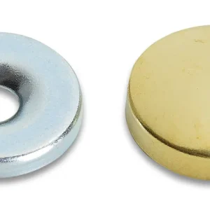 Borchia Coprivite Ottone Lucido 18 Mm*- 200,0 Pz