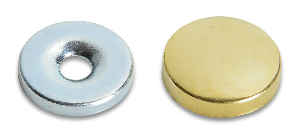 Borchia Coprivite Ottone Lucido 18 Mm*- 200,0 Pz