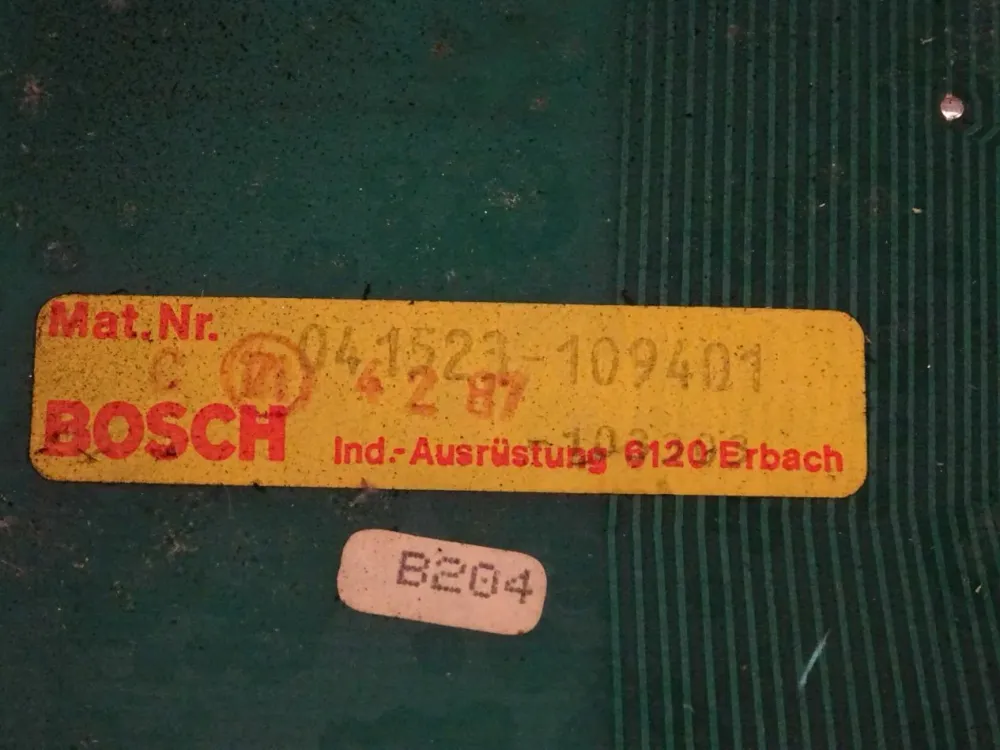 Bosch 041523-109401 Karte