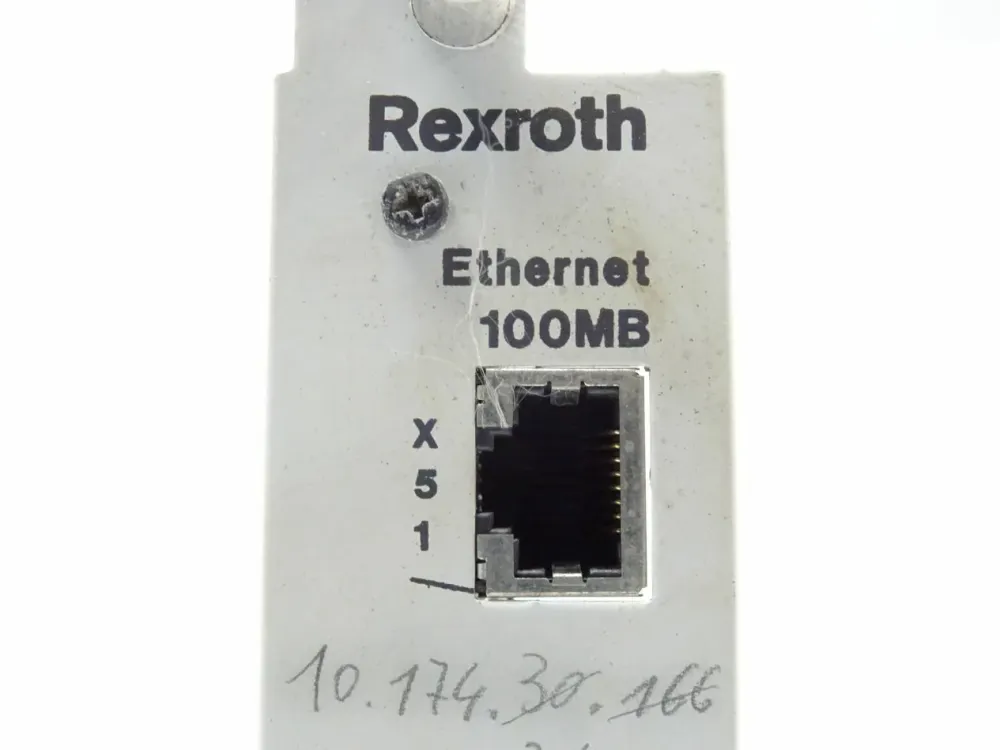 Bosch Rexroth R911306587-103 Ethernet 100MBAUD