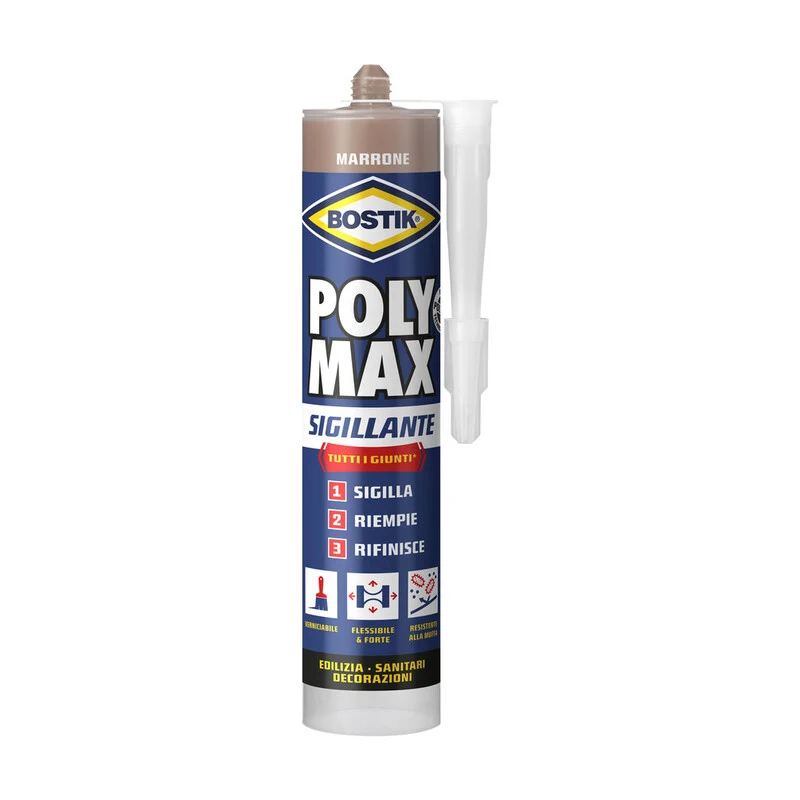 Bostik Polymax Sigillante 280 Ml Marrone Cartuc- 1,0 Pz