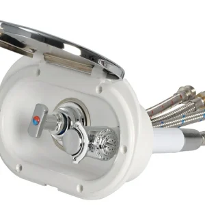 Box doccia con tubo inox 4 m