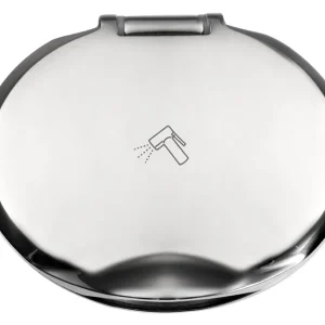 Box Elissa inox con doccia Keji tubo nylon 4 m