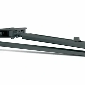 Braccio Standard Nero Per Chiudiporta Dc140/Dc120 Senza Fermo, Nero Ral9005 (Dcl1409005) Assa Abloy
