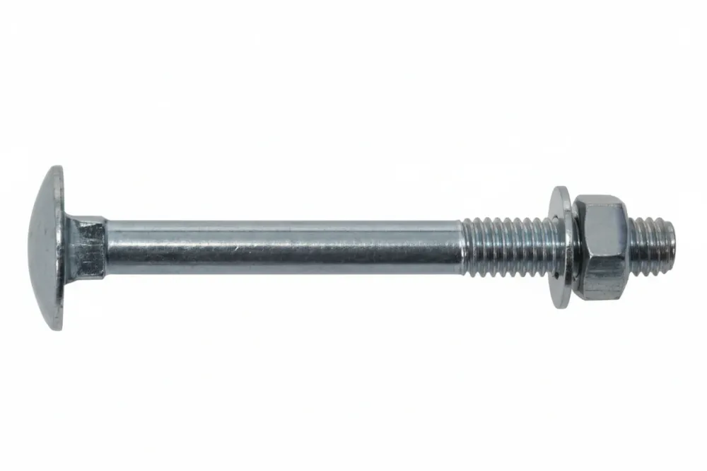 Bullone Acciaio Testa Tonda Con Dado- - Ø Mm.5X30 - 500 Pezzi Ambrovit